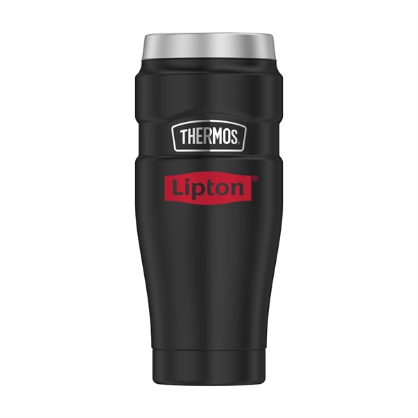 Custom 16 oz. Thermos® Stainless King™ Steel Trvl Tumbler