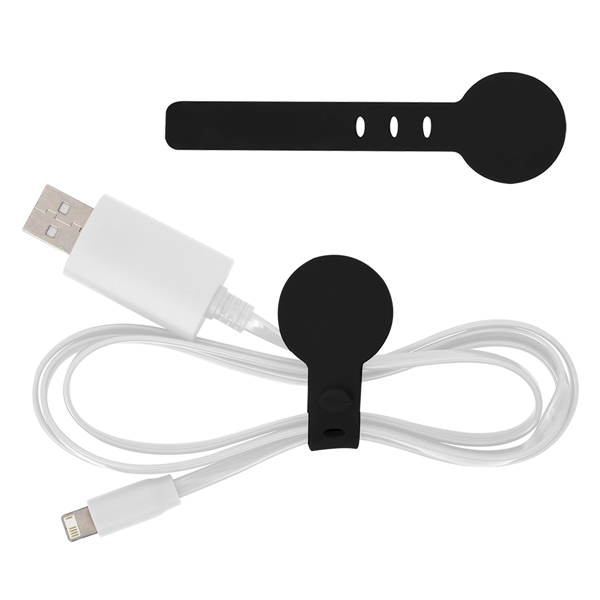 Adjustable Silicone Cable Tie - Adjustable Silicone Cable Tie - Image 8 of 14