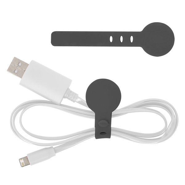 Adjustable Silicone Cable Tie - Adjustable Silicone Cable Tie - Image 10 of 14