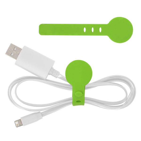 Adjustable Silicone Cable Tie - Adjustable Silicone Cable Tie - Image 11 of 14