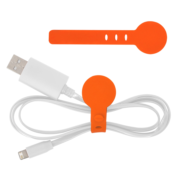 Adjustable Silicone Cable Tie - Adjustable Silicone Cable Tie - Image 12 of 14