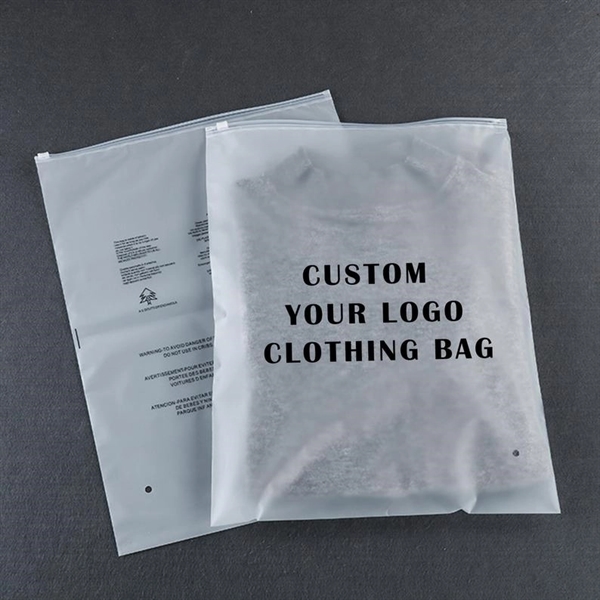 Custom Frosted Slider Reclosable Bag - Custom Frosted Slider Reclosable Bag - Image 2 of 7