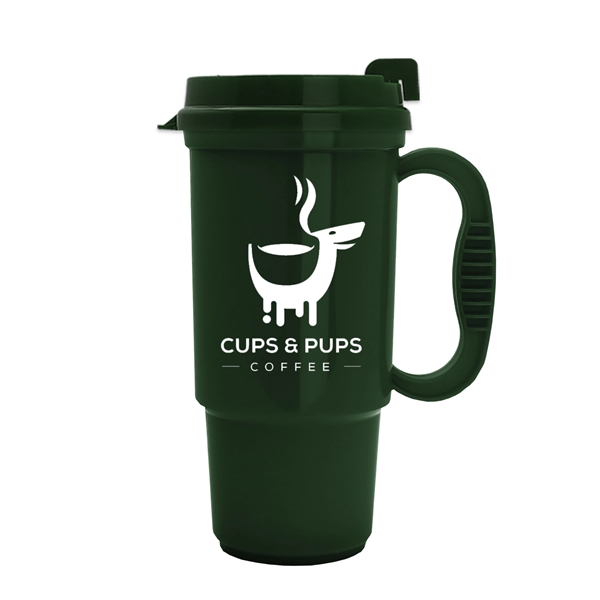 The Commuter 16 oz Insulated Auto Mug - The Commuter 16 oz Insulated Auto Mug - Image 0 of 5