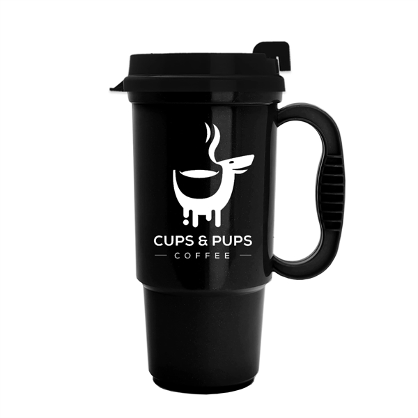 The Commuter 16 oz Insulated Auto Mug - The Commuter 16 oz Insulated Auto Mug - Image 1 of 5