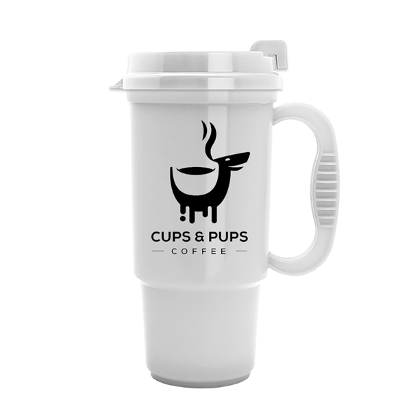 The Commuter 16 oz Insulated Auto Mug - The Commuter 16 oz Insulated Auto Mug - Image 4 of 5
