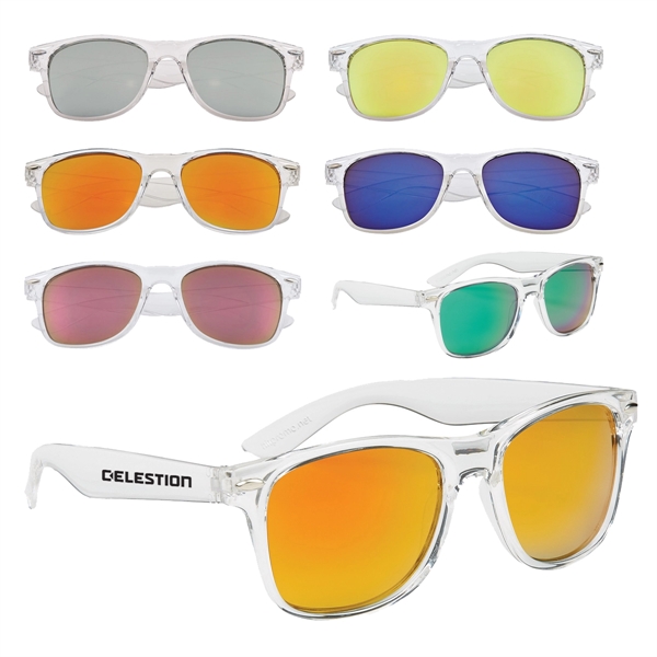 Mirrored Malibu Sunglasses - Mirrored Malibu Sunglasses - Image 3 of 21