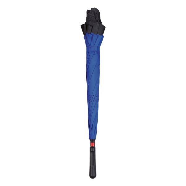 48" Contrasting Inversion Umbrella - 48" Contrasting Inversion Umbrella - Image 4 of 15