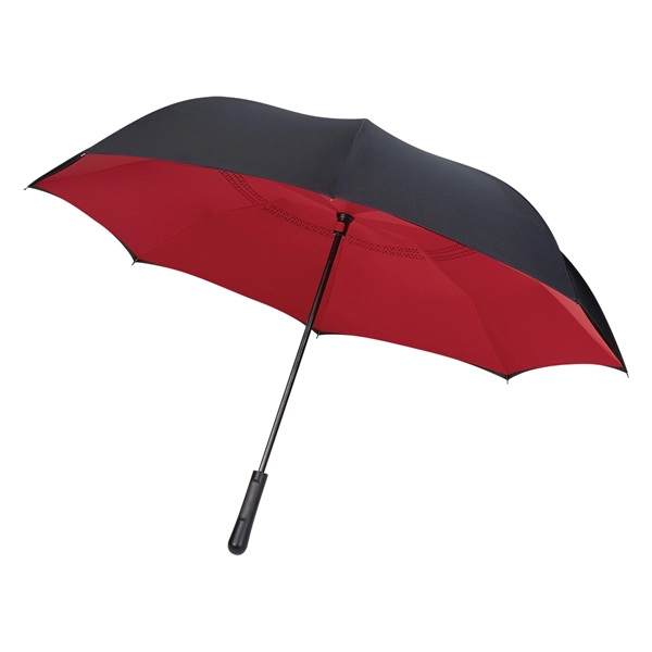 48" Contrasting Inversion Umbrella - 48" Contrasting Inversion Umbrella - Image 5 of 15