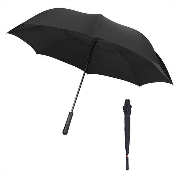 48" Contrasting Inversion Umbrella - 48" Contrasting Inversion Umbrella - Image 6 of 15