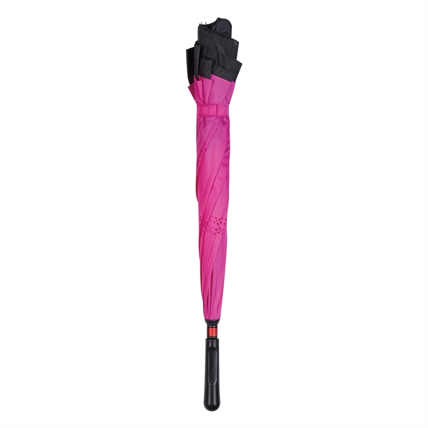 48" Contrasting Inversion Umbrella - 48" Contrasting Inversion Umbrella - Image 13 of 15