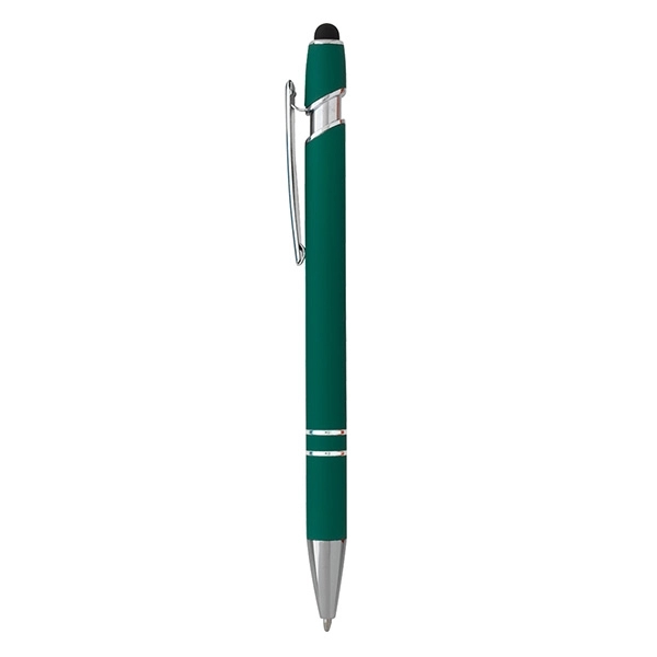 Rubberized Aluminum Stylus Pen - Rubberized Aluminum Stylus Pen - Image 9 of 16