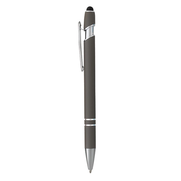 Rubberized Aluminum Stylus Pen - Rubberized Aluminum Stylus Pen - Image 11 of 16
