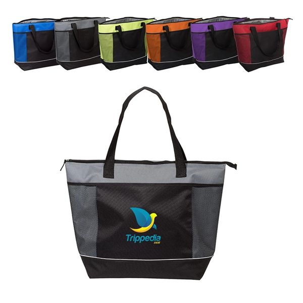 Large Insulated Cooler Tote Bag - Large Insulated Cooler Tote Bag - Image 0 of 6