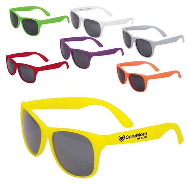 Single-Colored Sunglasses - Single-Colored Sunglasses - Image 0 of 7