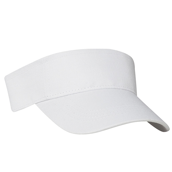 100% Cotton Twill Visor - 100% Cotton Twill Visor - Image 2 of 8