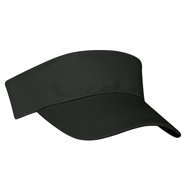 100% Cotton Twill Visor - 100% Cotton Twill Visor - Image 3 of 8