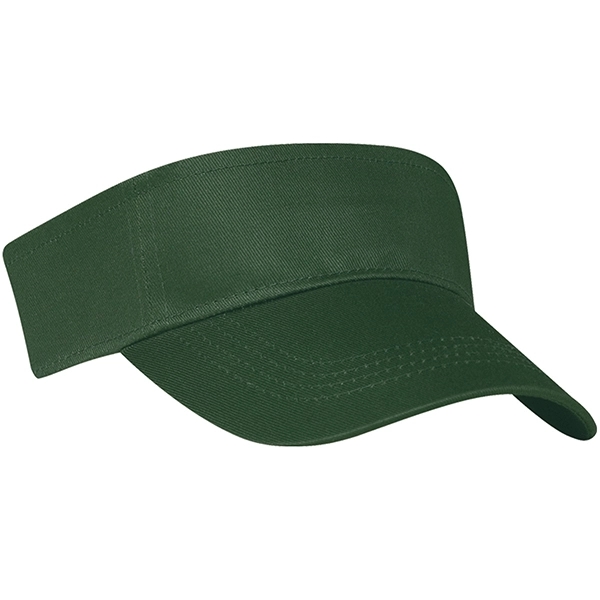 100% Cotton Twill Visor - 100% Cotton Twill Visor - Image 5 of 8