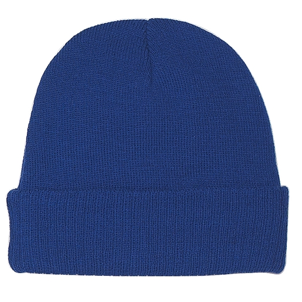100% Acrylic Knit Beanie - 100% Acrylic Knit Beanie - Image 2 of 5