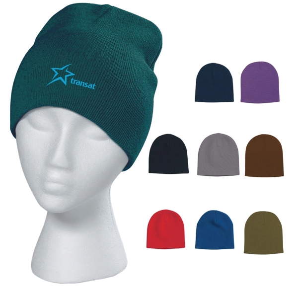 100% Knitted Beanie Cap - 100% Knitted Beanie Cap - Image 1 of 10