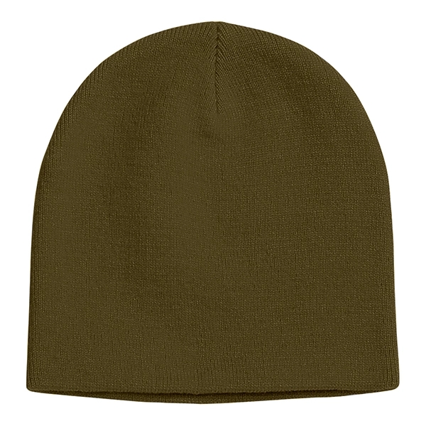 100% Knitted Beanie Cap - 100% Knitted Beanie Cap - Image 9 of 10