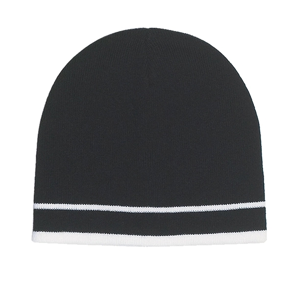 100% Acrylic Knit Beanie For Winter - 100% Acrylic Knit Beanie For Winter - Image 2 of 7