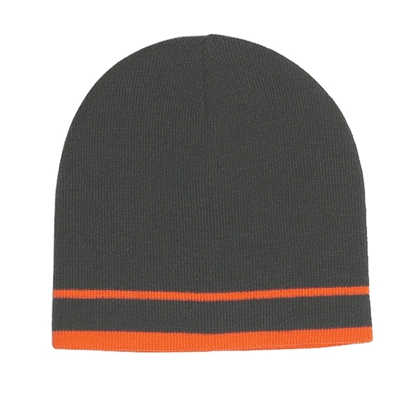 100% Acrylic Knit Beanie For Winter - 100% Acrylic Knit Beanie For Winter - Image 5 of 7