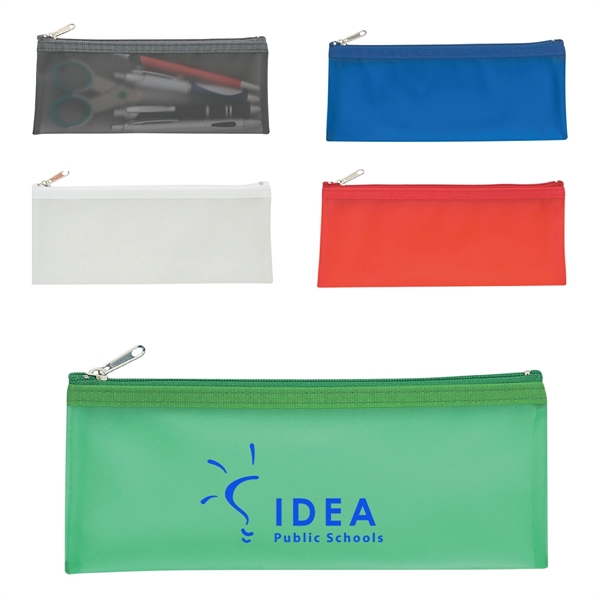 Back to School Pencil Case with Zipper - Back to School Pencil Case with Zipper - Image 0 of 5