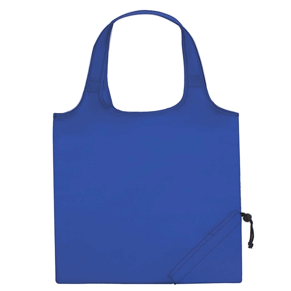 Foldable Drawstring Tote Bag - Foldable Drawstring Tote Bag - Image 3 of 17