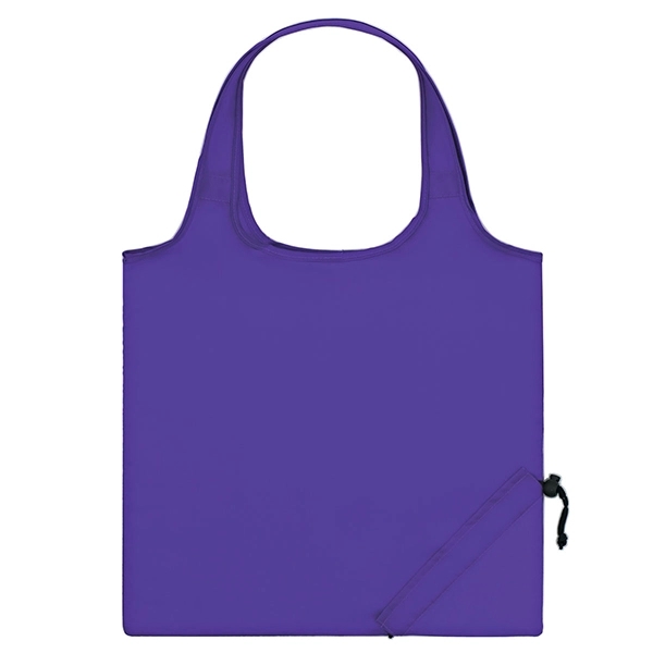 Foldable Drawstring Tote Bag - Foldable Drawstring Tote Bag - Image 5 of 17