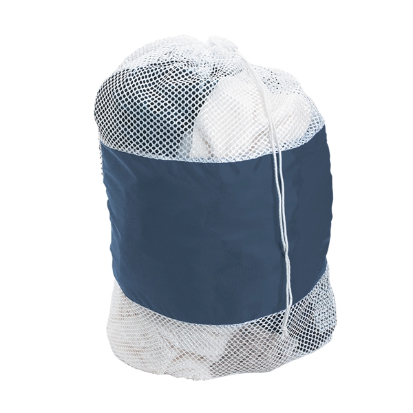25"x 36" Mesh Laundry Bag with Drawstring - 25"x 36" Mesh Laundry Bag with Drawstring - Image 2 of 11