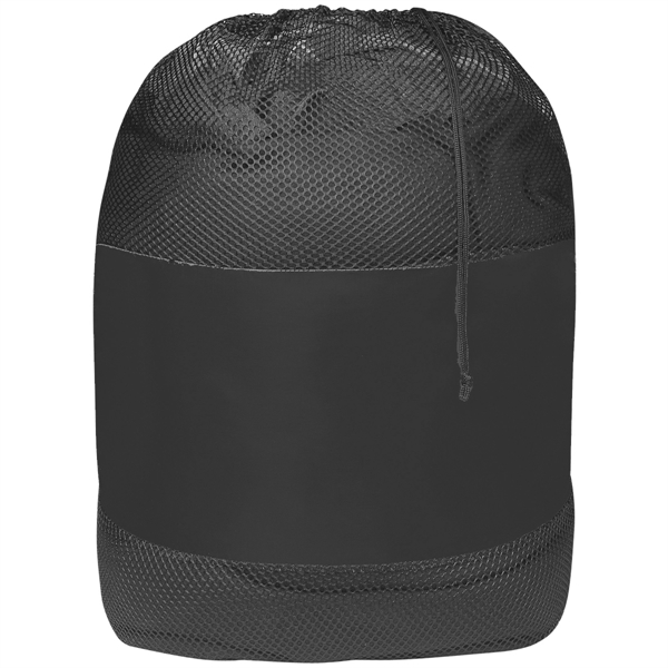 25"x 36" Mesh Laundry Bag with Drawstring - 25"x 36" Mesh Laundry Bag with Drawstring - Image 3 of 11