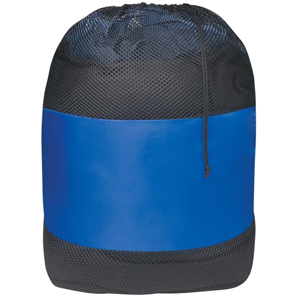 25"x 36" Mesh Laundry Bag with Drawstring - 25"x 36" Mesh Laundry Bag with Drawstring - Image 5 of 11