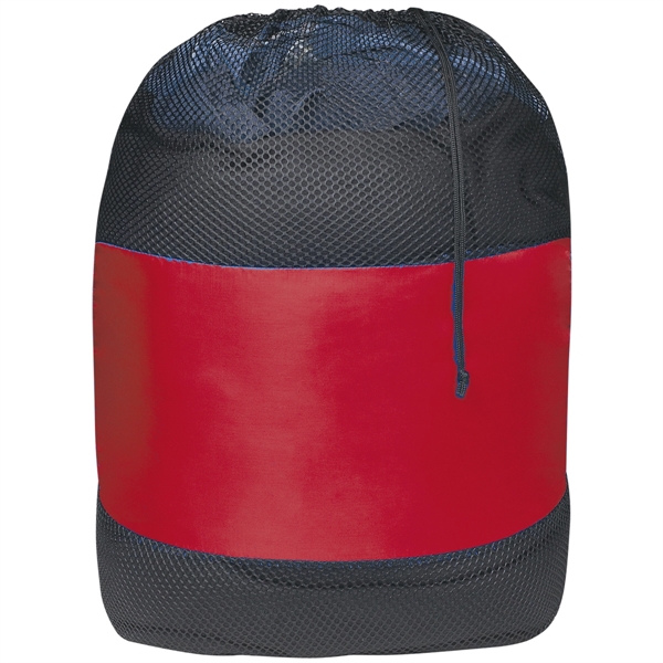 25"x 36" Mesh Laundry Bag with Drawstring - 25"x 36" Mesh Laundry Bag with Drawstring - Image 8 of 11