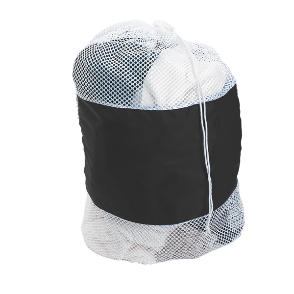25"x 36" Mesh Laundry Bag with Drawstring - 25"x 36" Mesh Laundry Bag with Drawstring - Image 10 of 11