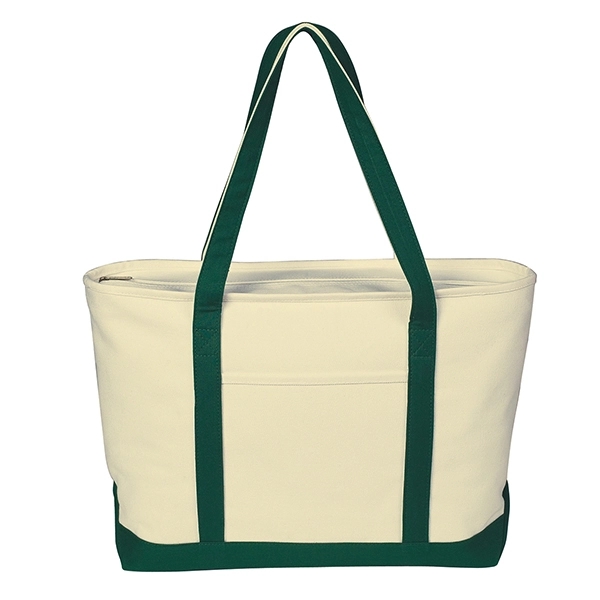 24. oz Cotton Tote Bag for Everyday Use - 24. oz Cotton Tote Bag for Everyday Use - Image 4 of 6