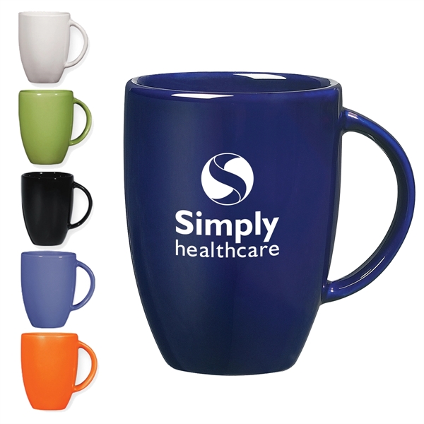 Handy 12 oz. Ceramic Mug for Travel - Handy 12 oz. Ceramic Mug for Travel - Image 0 of 7