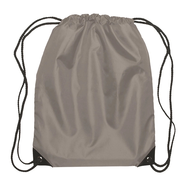 Polyester Drawstring Backpack - Polyester Drawstring Backpack - Image 4 of 20
