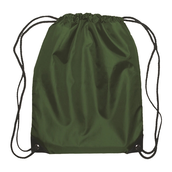 Polyester Drawstring Backpack - Polyester Drawstring Backpack - Image 6 of 20