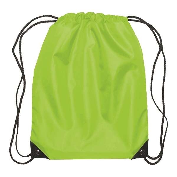 Polyester Drawstring Backpack - Polyester Drawstring Backpack - Image 8 of 20