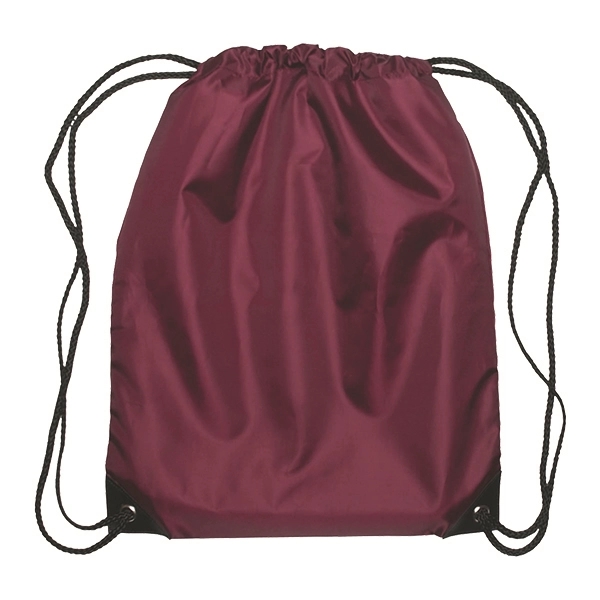 Polyester Drawstring Backpack - Polyester Drawstring Backpack - Image 10 of 20