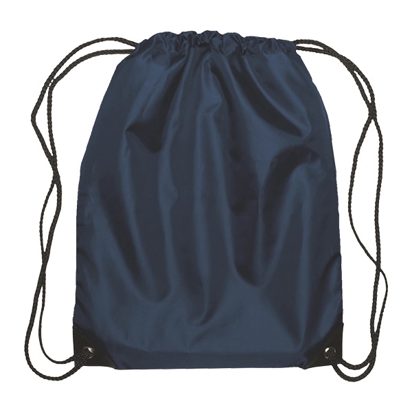 Polyester Drawstring Backpack - Polyester Drawstring Backpack - Image 11 of 20