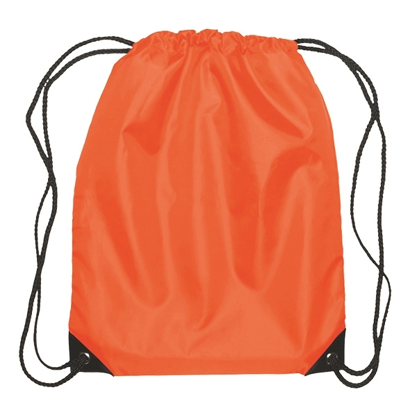 Polyester Drawstring Backpack - Polyester Drawstring Backpack - Image 12 of 20