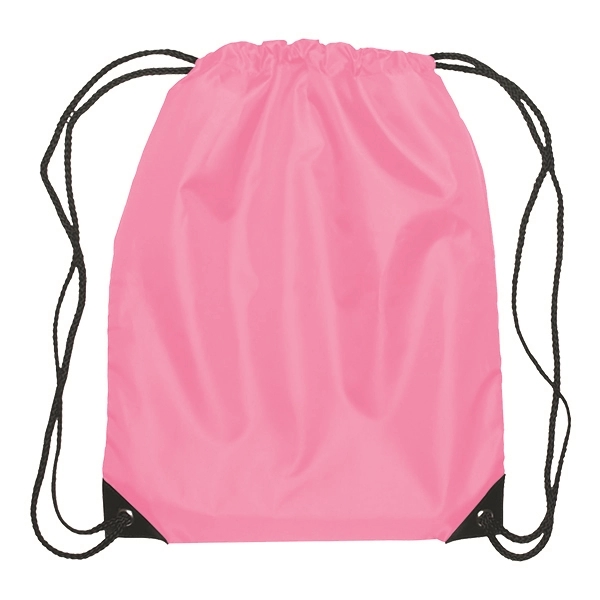 Polyester Drawstring Backpack - Polyester Drawstring Backpack - Image 14 of 20