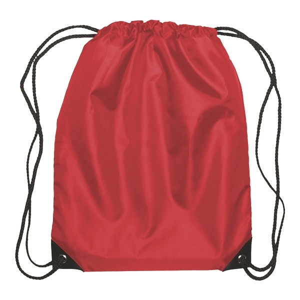 Polyester Drawstring Backpack - Polyester Drawstring Backpack - Image 16 of 20