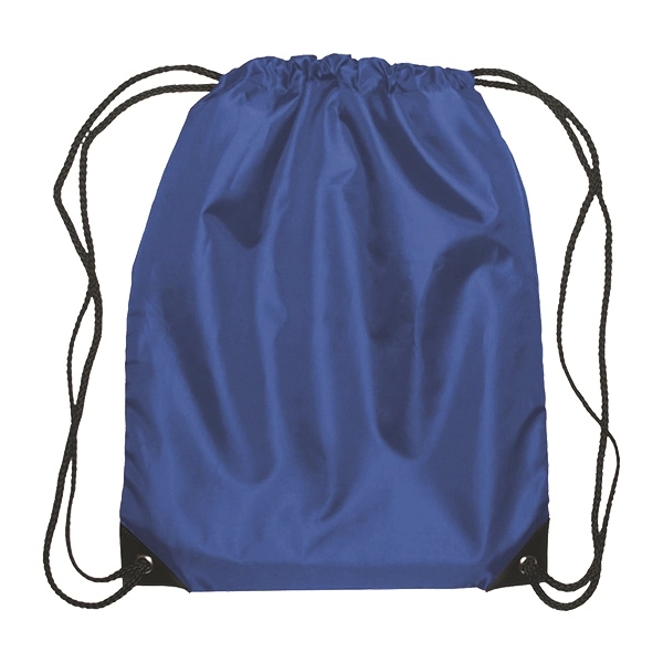 Polyester Drawstring Backpack - Polyester Drawstring Backpack - Image 17 of 20