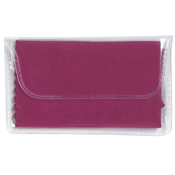 Customizable Microfiber Cleaning Cloth with Case - Customizable Microfiber Cleaning Cloth with Case - Image 8 of 9