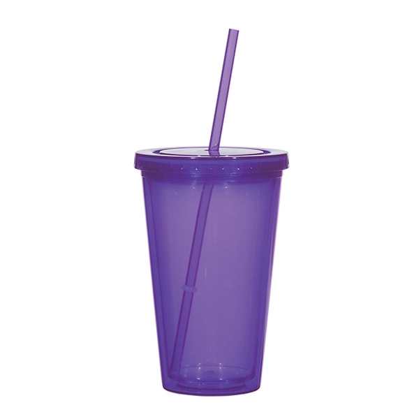 16 oz. Acrylic Tumbler with Double Insulation - 16 oz. Acrylic Tumbler with Double Insulation - Image 12 of 15