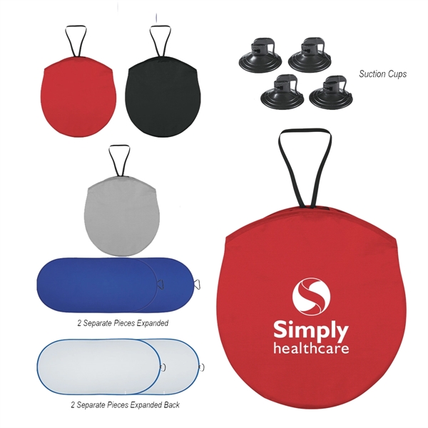 Foldable Vehicle Sun Protection Shades - Foldable Vehicle Sun Protection Shades - Image 0 of 7