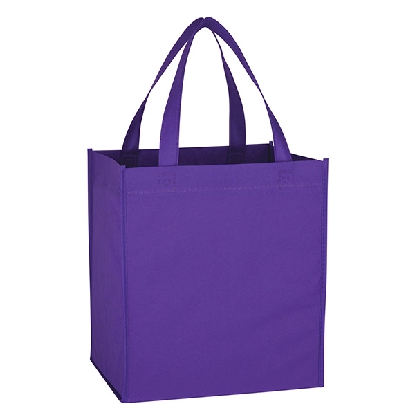Reusable 80g Non-Woven Shopper's Tote Bag - Reusable 80g Non-Woven Shopper's Tote Bag - Image 1 of 7