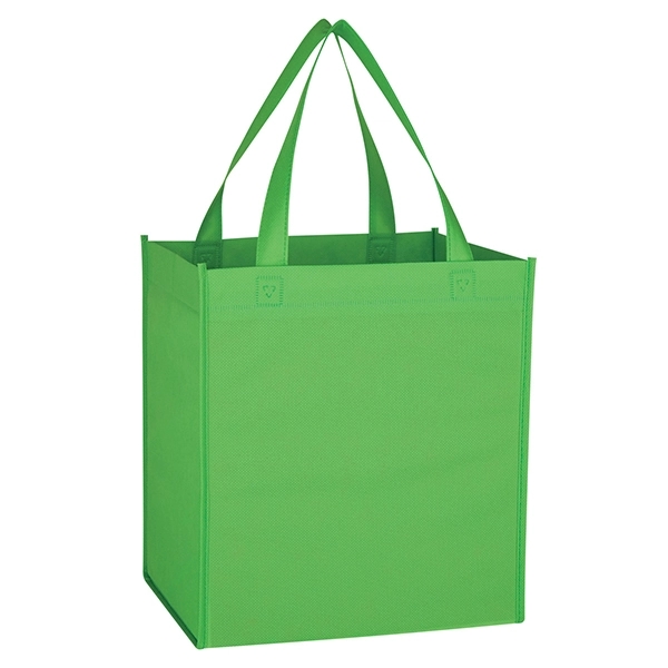 Reusable 80g Non-Woven Shopper's Tote Bag - Reusable 80g Non-Woven Shopper's Tote Bag - Image 4 of 7